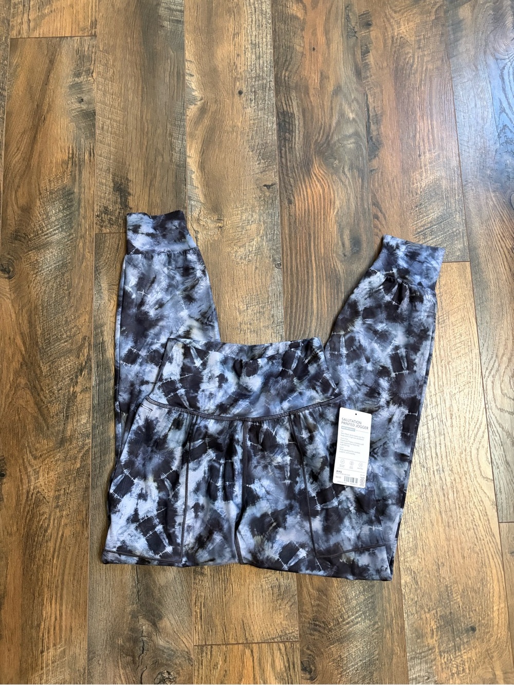 Athleta salutation printed jogger XXS new